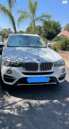 ב.מ.וו X4 4X4 XDRIVE20I Sport אוט' 2.0 (184 כ''ס) בנזין 2016 למכירה ברחובות