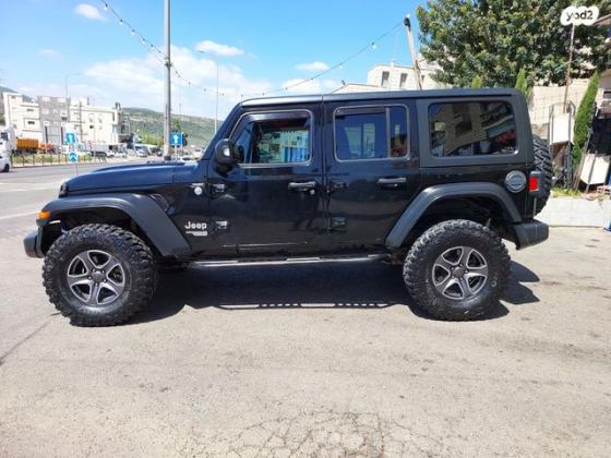 ג'יפ / Jeep רנגלר ארוך 4X4 Unlimited Sport אוט' 2.0 (272 כ''ס) בנזין 2019 למכירה בעראבה