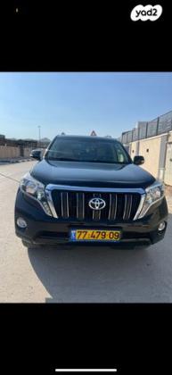 טויוטה לנד קרוזר ארוך 4X4 Luxury אוט' דיזל 7 מק' 2.8 (177 כ"ס) דיזל 2017 למכירה בירושלים