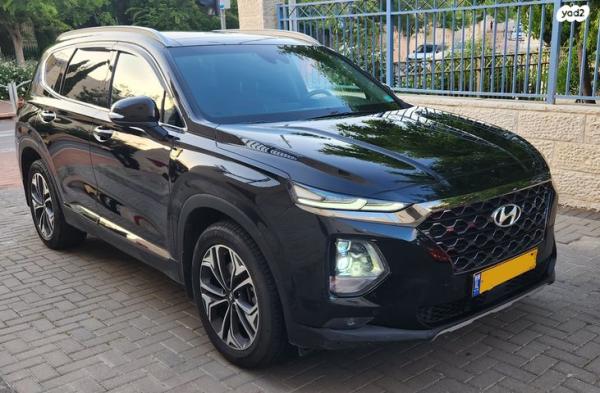 יונדאי סנטה פה 4X4 Luxury אוט' דיזל 7 מק' 2.2 (200 כ"ס) דיזל 2019 למכירה במודיעין מכבים רעות