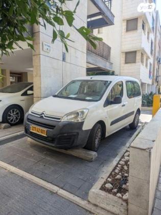 סיטרואן ברלינגו דור 2 (2008-2019) Comfort Plus ידני דיזל + 4 כ"א 1.6 (75 כ''ס) דיזל 2017 למכירה בתל אביב יפו