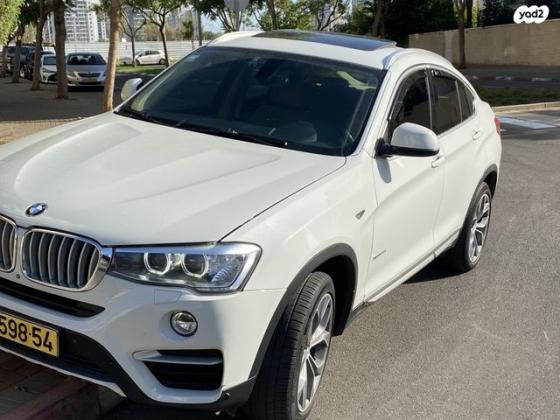 ב.מ.וו X4 4X4 XDRIVE28I Sport אוט' 2.0 (245 כ''ס) בנזין 2015 למכירה בפתח תקווה