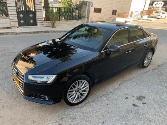 אאודי A4 Design Limited אוט' 2.0 (190 כ"ס) בנזין 2018 למכירה בירושלים