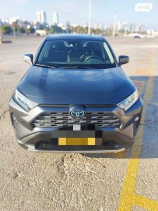 טויוטה RAV4 הייבריד E-xperience הייבריד 5 דל' אוט' 2.5 (178 כ''ס) בנזין 2021 למכירה באשדוד