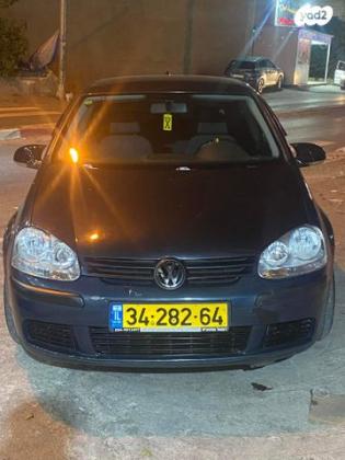 פולקסווגן גולף Trendline אוט' 5 דל' 1.4 (140 כ''ס) בנזין 2008 למכירה בירושלים