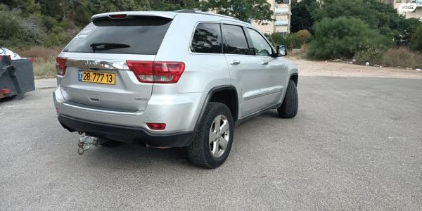 ג'יפ / Jeep גרנד צ'ירוקי 4X4 Limited אוט' דיזל 3.0 (241 כ''ס) דיזל 2012 למכירה בחיפה