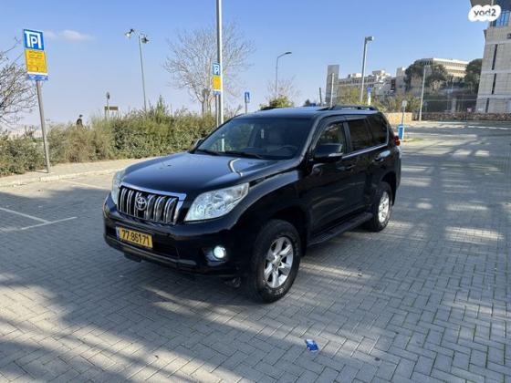 טויוטה לנד קרוזר ארוך 4X4 Luxury אוט' דיזל 7 מק' 3.0 (173 כ''ס) דיזל 2010 למכירה בירושלים