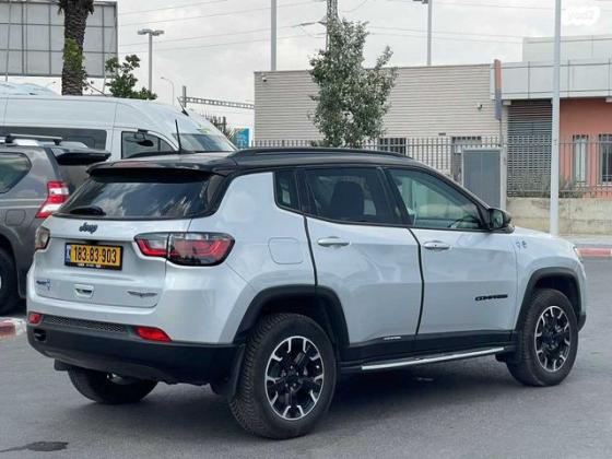 ג'יפ / Jeep קומפאס 4X4 Trailhawk הייבריד אוט' 1.4 (240 כ''ס) היברידי חשמל / בנזין 2022 למכירה בבאר שבע