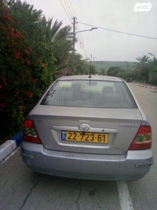 טויוטה קורולה GLI אוט' 1.6 (110 כ''ס) בנזין 2007 למכירה בטבריה