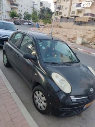 ניסאן מיקרה Visia אוט' 1.4 (88 כ''ס) בנזין 2007 למכירה בבאר שבע