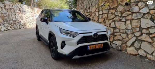 טויוטה RAV4 הייבריד E-motion הייבריד אוט' 2.5 (178 כ''ס) בנזין 2019 למכירה בקרית מוצקין