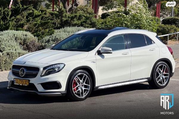 מרצדס GLA 4X4 GLA45 4MATIC AMG אוט' 2.0 (381 כ"ס) בנזין 2016 למכירה בחולון