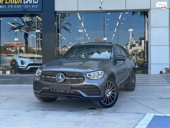 מרצדס GLC-Class קופה 4X4 GLC300E 4MATIC AMG הייבריד אוט' 2.0 (211 כ''ס) היברידי חשמל / בנזין 2022 למכירה בראשון לציון