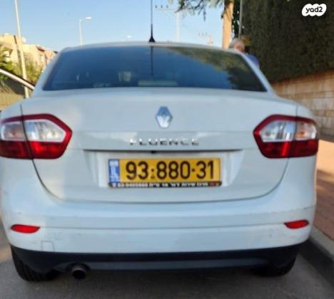 רנו פלואנס Comfort אוט' 1.6 (115 כ"ס) בנזין 2014 למכירה בבאר שבע