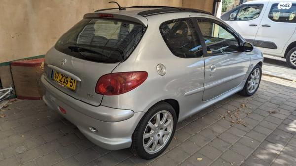 פיג'ו 206 GTI ידני 3 דל' 2.0 (138 כ''ס) בנזין 2004 למכירה בדאלית אל כרמל