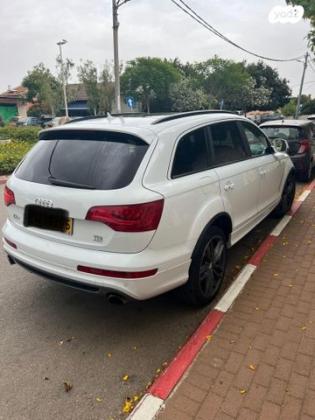 אאודי Q7 4X4 S-Line אוט' דיזל 7 מק' 3.0 (245 כ''ס) דיזל 2013 למכירה באבן יהודה