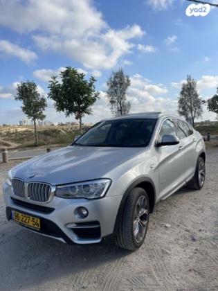 ב.מ.וו X4 4X4 XDRIVE28I Sport אוט' 2.0 (245 כ''ס) בנזין 2016 למכירה בחולון