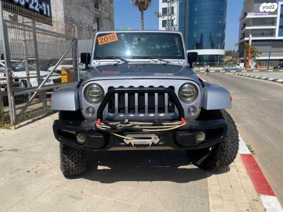 ג'יפ / Jeep רנגלר קצר 4X4 Rubicon אוט' 3.6 (280 כ''ס) בנזין 2018 למכירה בנתניה