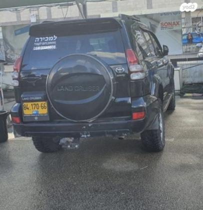 טויוטה לנד קרוזר ארוך 4X4 Luxury אוט' דיזל 8 מק' 3.0 (173 כ''ס) דיזל 2009 למכירה בקרית אתא