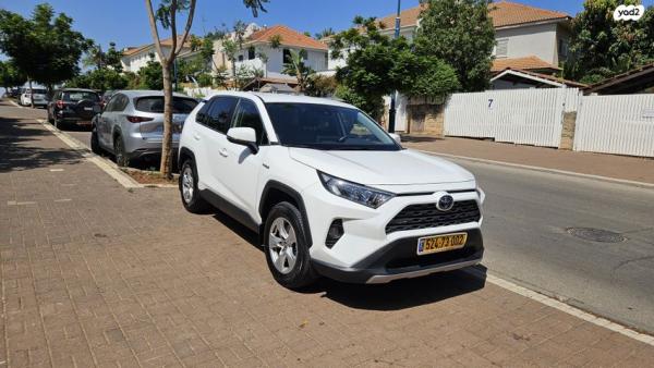 טויוטה RAV4 הייבריד E-xperience הייבריד 5 דל' אוט' 2.5 (178 כ''ס) בנזין 2021 למכירה בתל מונד