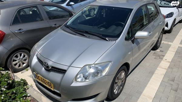 טויוטה אוריס Terra Plus רובוטית 1.6 (124 כ"ס) בנזין 2008 למכירה בחיפה