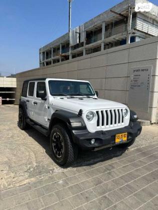 ג'יפ / Jeep רנגלר ארוך 4X4 Sport S אוט' 2.0 (270 כ''ס) בנזין 2022 למכירה בפתח תקווה