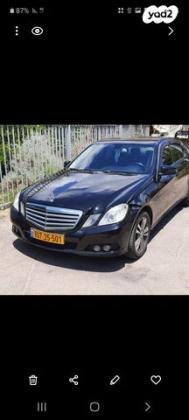 מרצדס E-Class E200 Standard אוט' דיזל 2.1 (136 כ''ס) דיזל 2011 למכירה בטירת כרמל