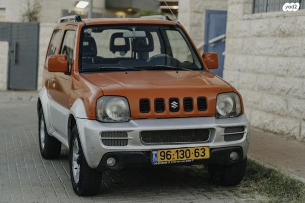 סוזוקי ג'ימני 4X4 JLX-L אוט' 1.3 (85 כ''ס) בנזין 2008 למכירה בבית שמש