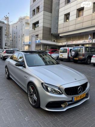 מרצדס C-Class C63S AMG אוט' 4.0 (510 כ"ס) בנזין 2018 למכירה בראשון לציון