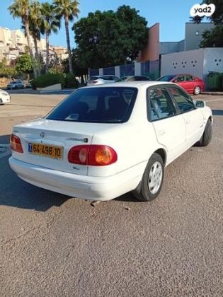 טויוטה קורולה GLI אוט' 1.6 (99-02)- 110 כ"ס בנזין 2001 למכירה בחיפה