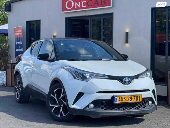 טויוטה C-HR Chic הייבריד אוט' 1.8 (98 כ"ס) בנזין 2018 למכירה בראשון לציון