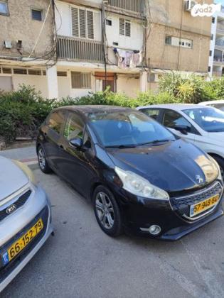 פיג'ו 208 Active אוט' 1.6 (120 כ"ס) בנזין 2014 למכירה בחולון