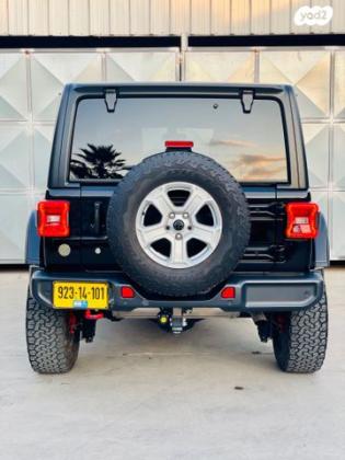 ג'יפ / Jeep רנגלר ארוך 4X4 Unlimited Sport S אוט' 3.6 (285 כ''ס) בנזין 2020 למכירה במשמר איילון