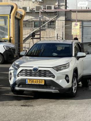 טויוטה RAV4 הייבריד E-xperience הייבריד 5 דל' אוט' 2.5 (178 כ''ס) בנזין 2019 למכירה בירושלים