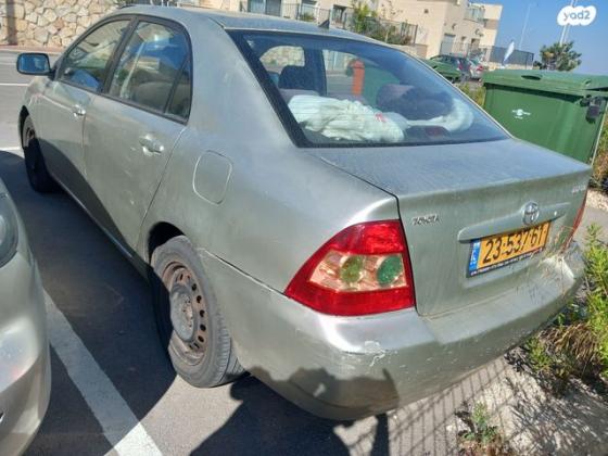 טויוטה קורולה Sun אוט' 1.6 (110 כ''ס) בנזין 2007 למכירה בבני ברק