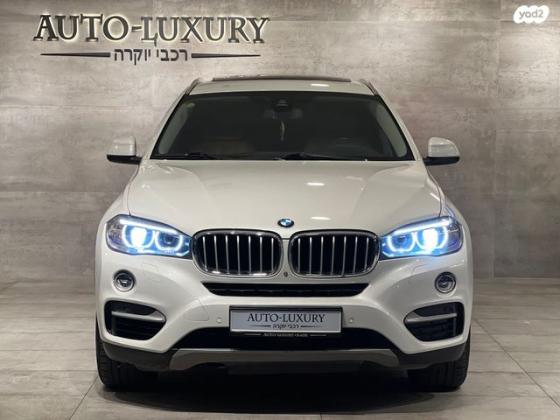 ב.מ.וו X6 4X4 XDRIVE50I Luxury אוט' 4.4 (449 כ''ס) בנזין 2016 למכירה בראשון לציון