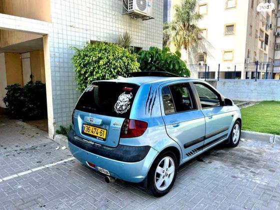 יונדאי גטס GL Sport אוט' 1.6 (105 כ''ס) בנזין 2007 למכירה בלוד