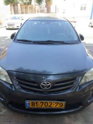 טויוטה קורולה Sun Plus 4 אוט' 1.6 (124 כ''ס) בנזין 2012 למכירה בשדרות