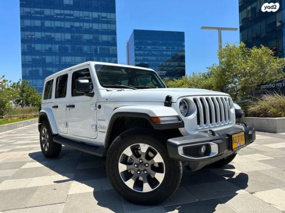 ג'יפ / Jeep רנגלר ארוך 4X4 Sahara אוט' 4 דל' 2.0 (272 כ''ס) בנזין 2022 למכירה בחולון