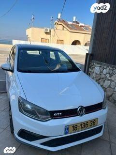 פולקסווגן פולו GTI GTI אוט' 1.8 (192 כ"ס) בנזין 2016 למכירה בטבריה