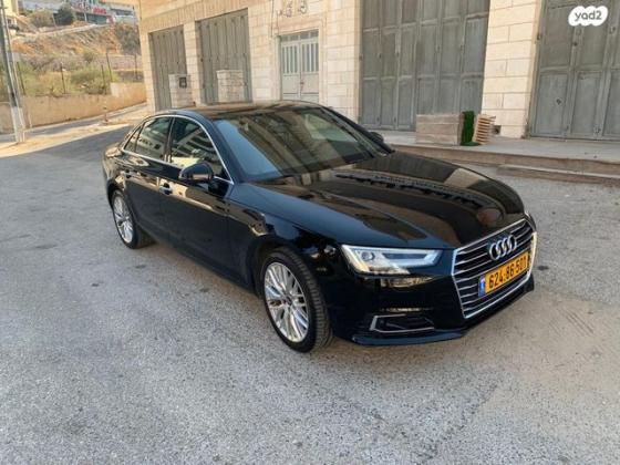 אאודי A4 Design Limited אוט' 2.0 (190 כ"ס) בנזין 2018 למכירה בירושלים