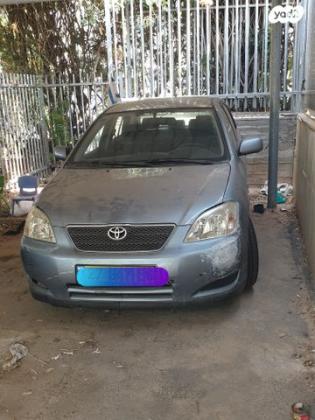 טויוטה קורולה RUN-X GLI אוט' 1.6 (110 כ"ס) בנזין 2004 למכירה ברמת גן