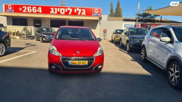 פיג'ו 208 Tech Edition אוט' 1.2 (110 כ''ס) בנזין 2019 למכירה בכפר סבא