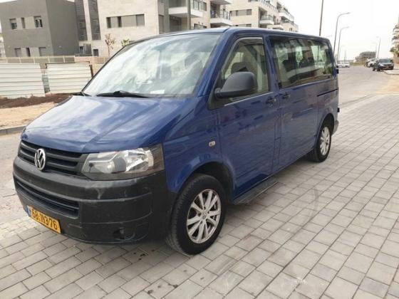 פולקסווגן טרנספורטר מסחרי/נוסעים Kombi קצר אוט' דיזל 2-3 מק' 3 דל' 2.0 (140 כ"ס) דיזל 2012 למכירה באשדוד