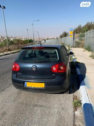 פולקסווגן גולף Trendline אוט' 5 דל' 1.6 (102 כ''ס) בנזין 2008 למכירה בירושלים