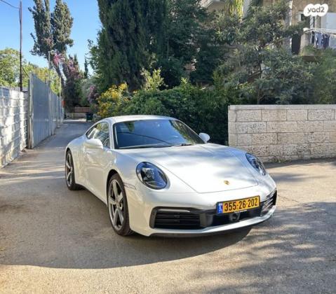 פורשה 911 קאררה Regular קופה אוט' 3.0 (385 כ''ס) בנזין 2023 למכירה בירושלים