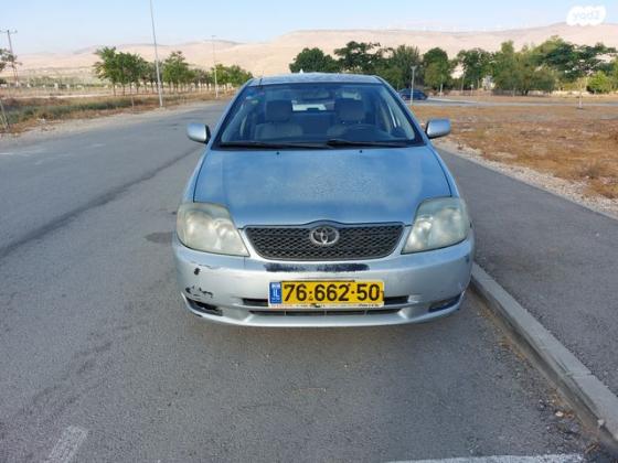 טויוטה קורולה GLI אוט' 1.6 (110 כ''ס) בנזין 2003 למכירה ברשפים