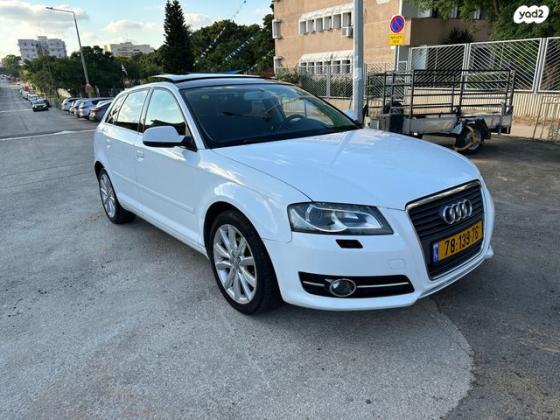 אאודי A3 Sportback אוט' 1.4 (125 כ''ס) [2012-2013] בנזין 2012 למכירה ברחובות