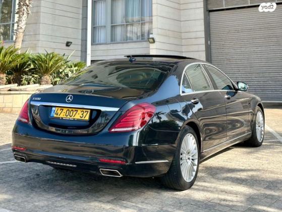 מרצדס S-Class S500 Long Vision אוט' 4.7 (455 כ''ס) בנזין 2016 למכירה באשדוד