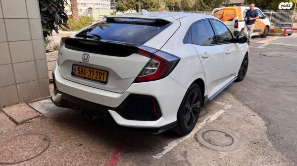 הונדה סיוויק האצ'בק החדשה Sport אוט' 1.5 (182 כ"ס) בנזין 2019 למכירה בפתח תקווה